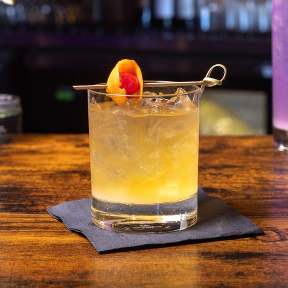 Oolong Bourbon Sour