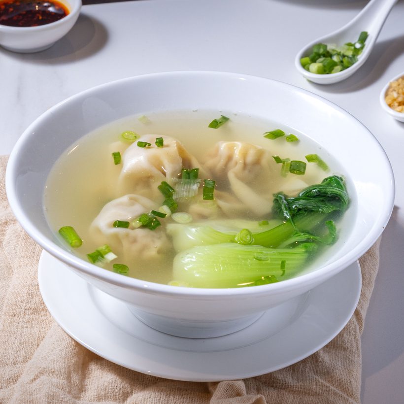 Pork & Shrimp Wontons Soup
