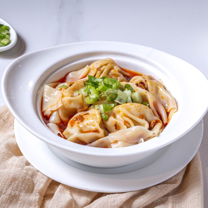 Pork & Shrimp Wontons w/ House Spicy Sauce