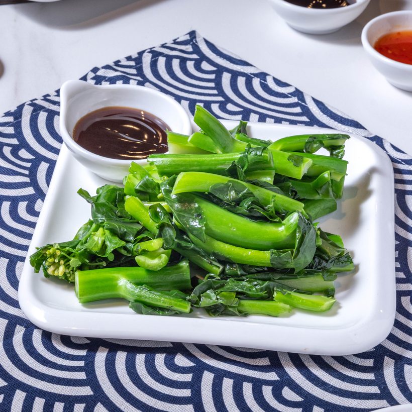 Steamed Chinese Broccoli w/ Oyster Sauce