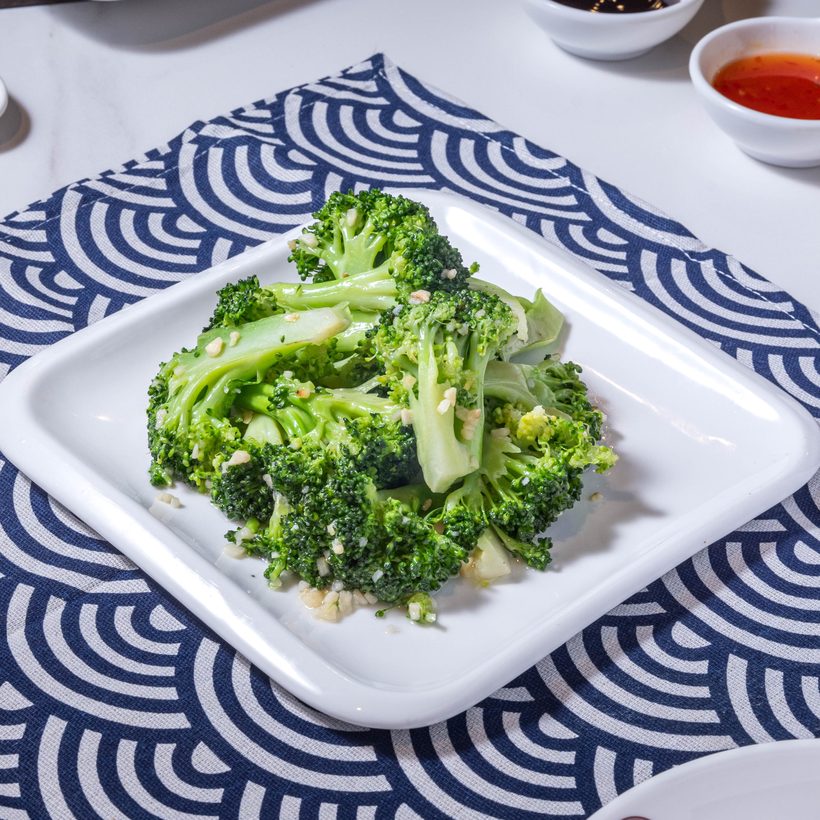 Stir Fried Broccoli w/ Garlic